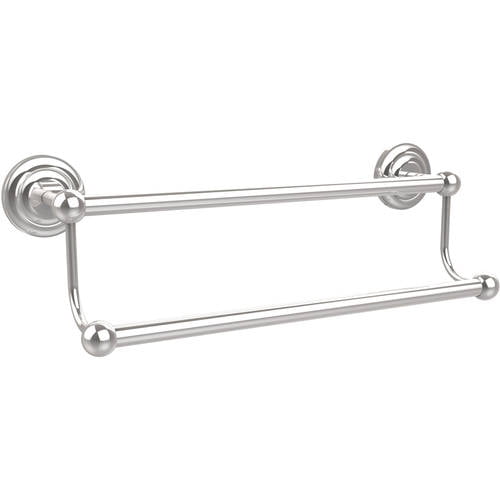 Allied Brass PQN-72/18-SN Prestige Que New Collection 18 Inch Double Towel Bar Satin Nickel Allied Brass PQN-72/18-SN Prestige Que New Collection 18 Inch Double Towel Bar Satin Nickel